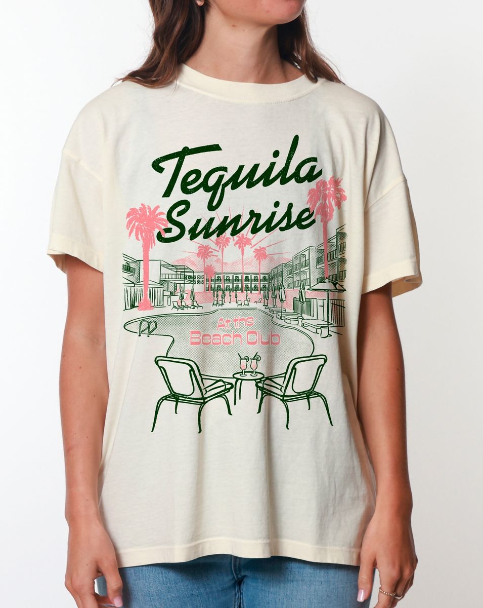 Tequila Sunrise Graphic Tee