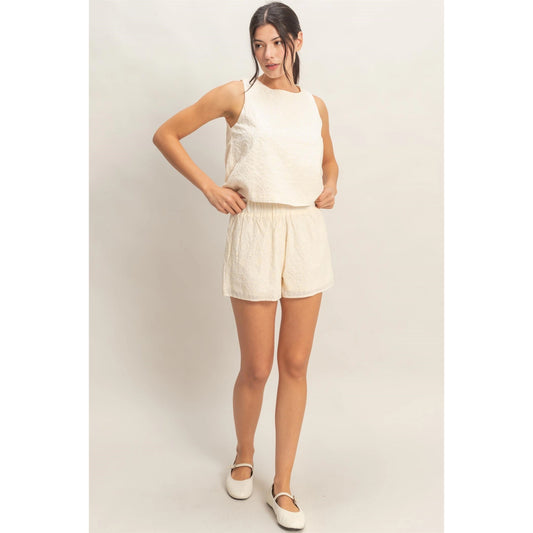 Harper Eyelet Short