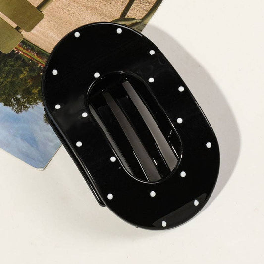 Polka Dots Hair Claw Clip