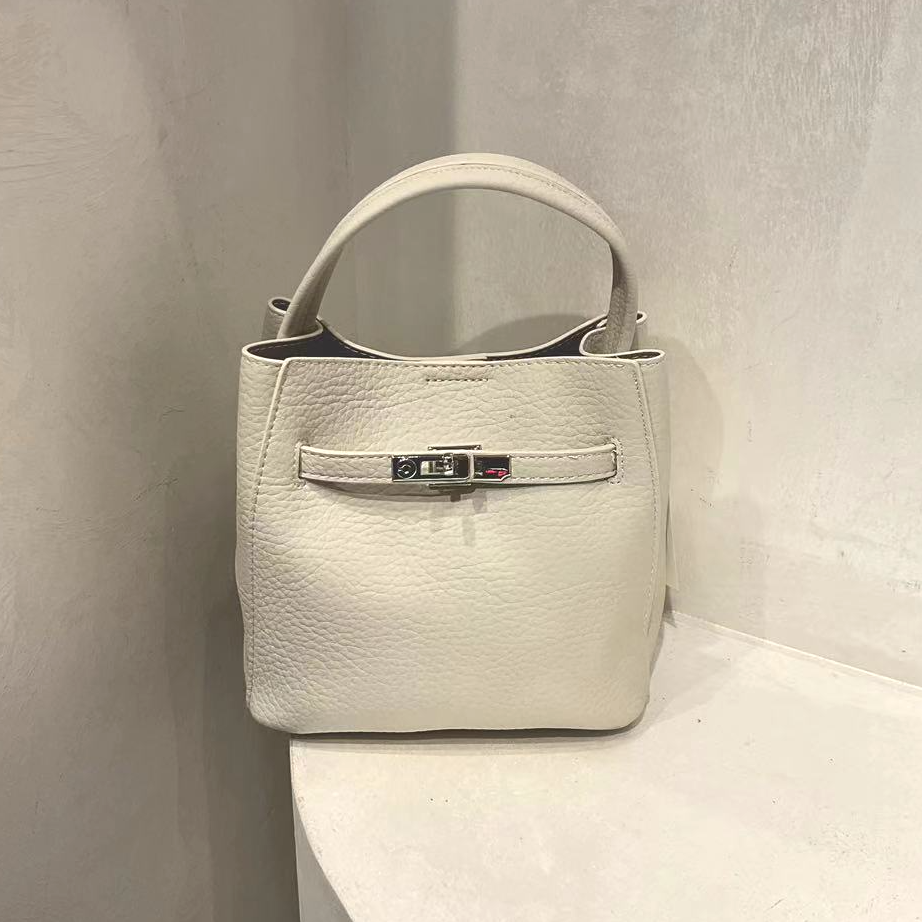 Mini Lock Accent Satchel