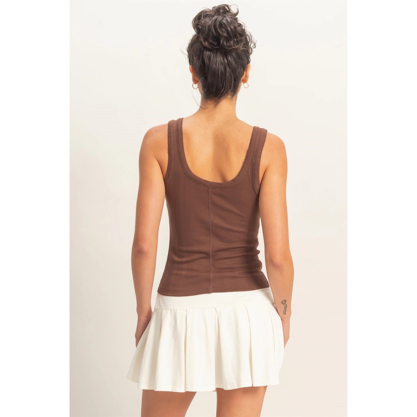 The Sweetheart Rib Henley Tank