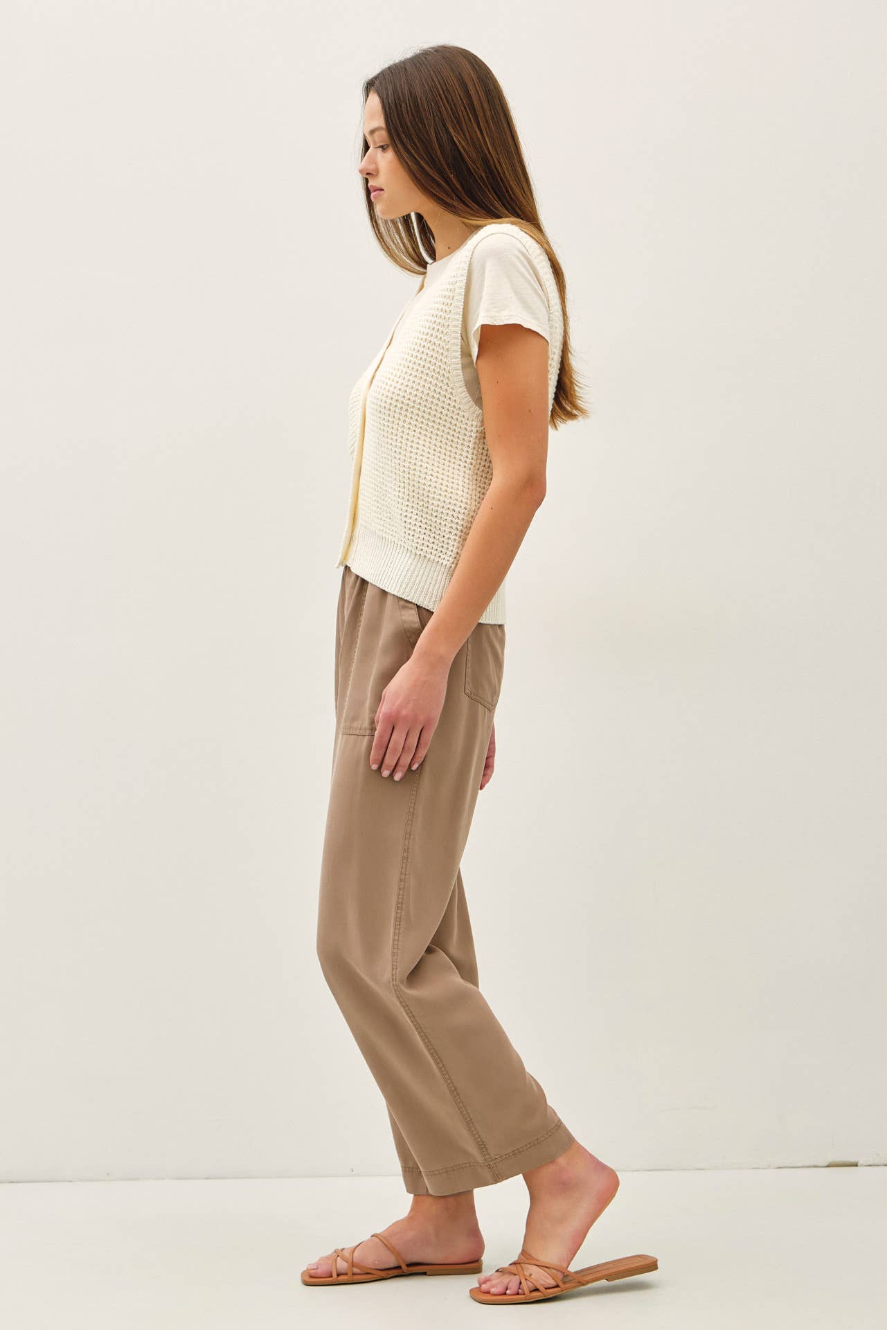 Daphne Waffle Knit Vest