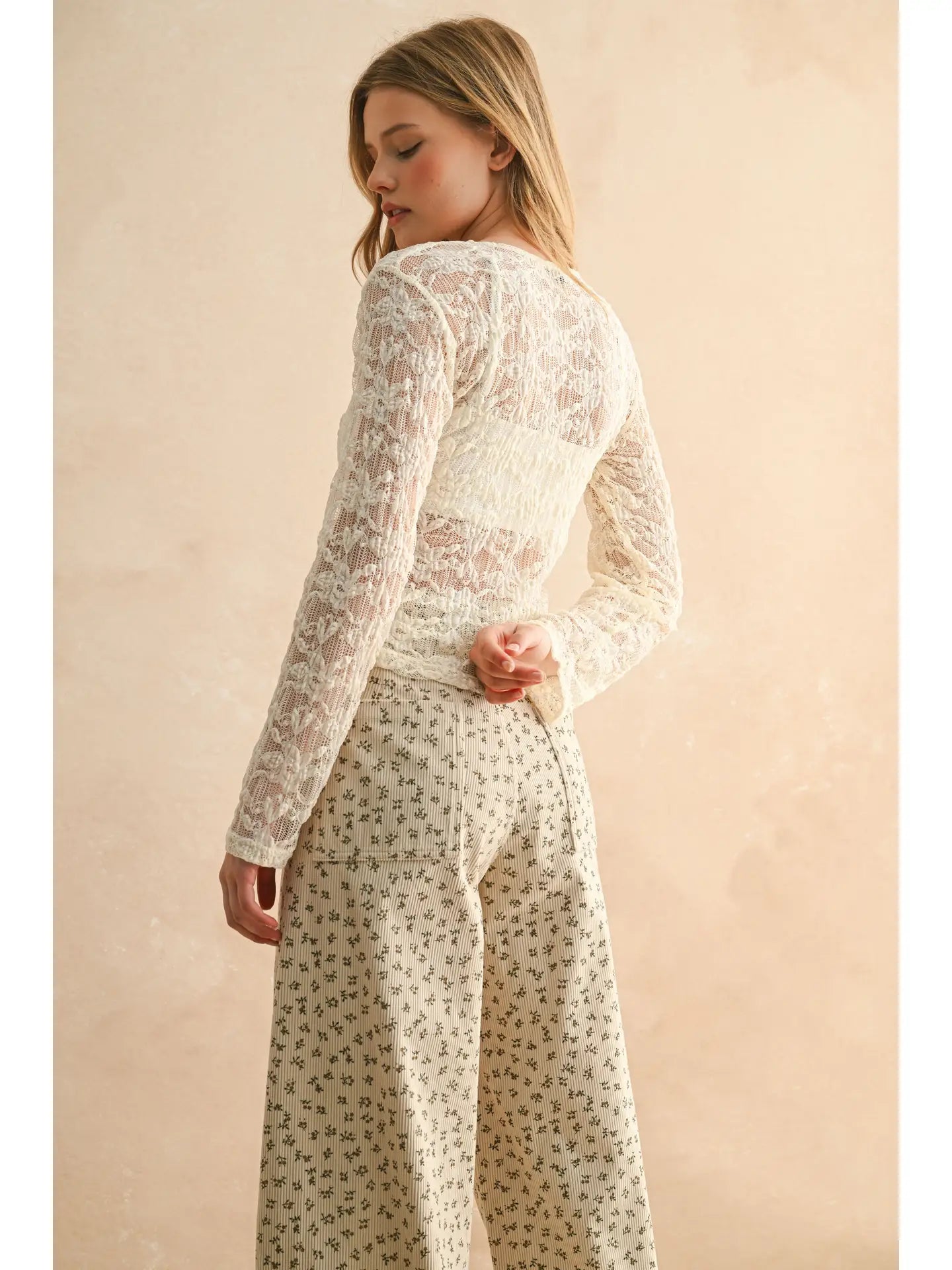 Maren Lace Top