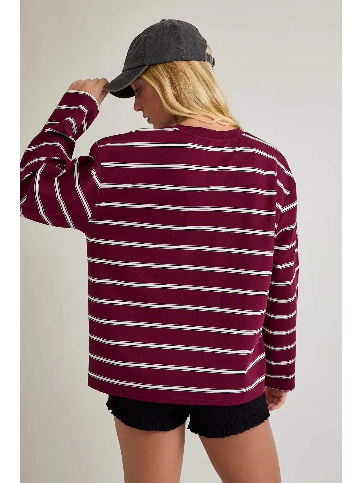 Laney Long Sleeve Stripe Shirt