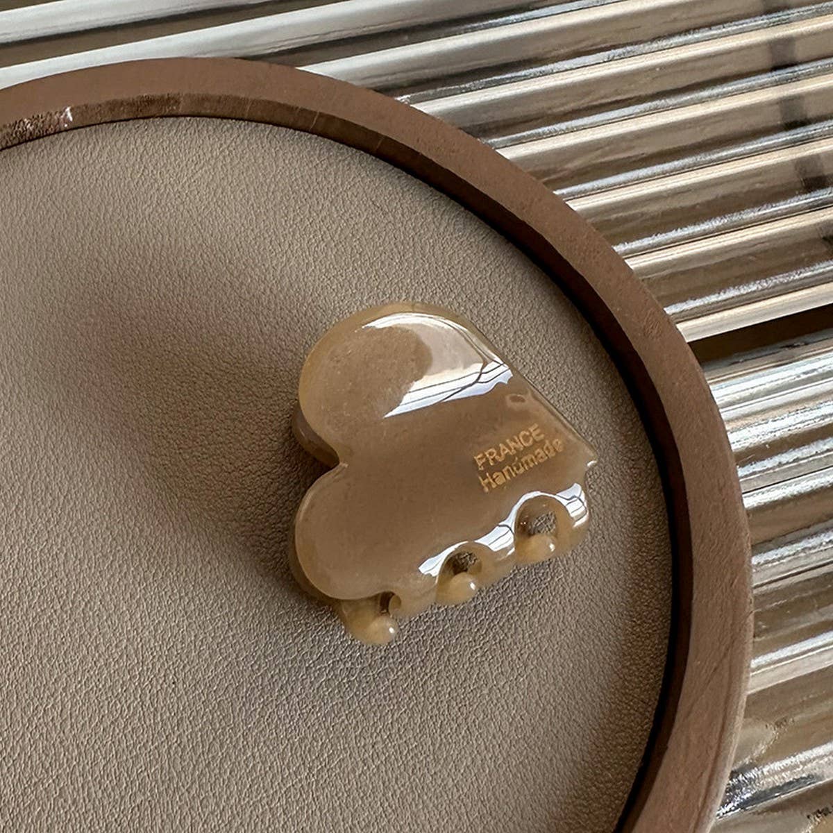 Mini Heart Acetate Hair Claw