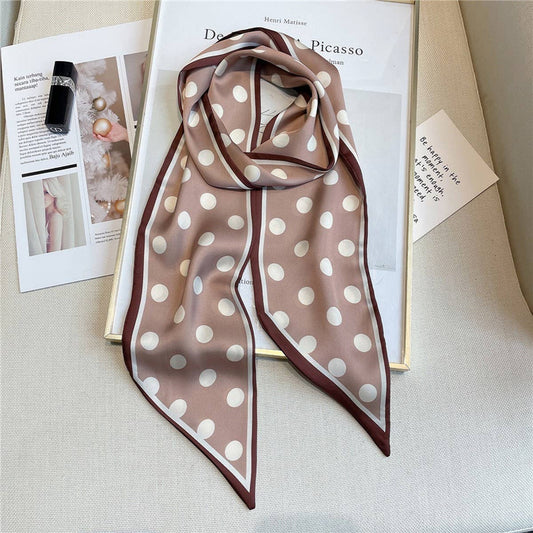 The Monroe Polka Dot Scarf