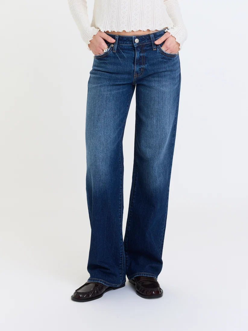 DAZE Keeper Low Rise Straight in Dark Authentic