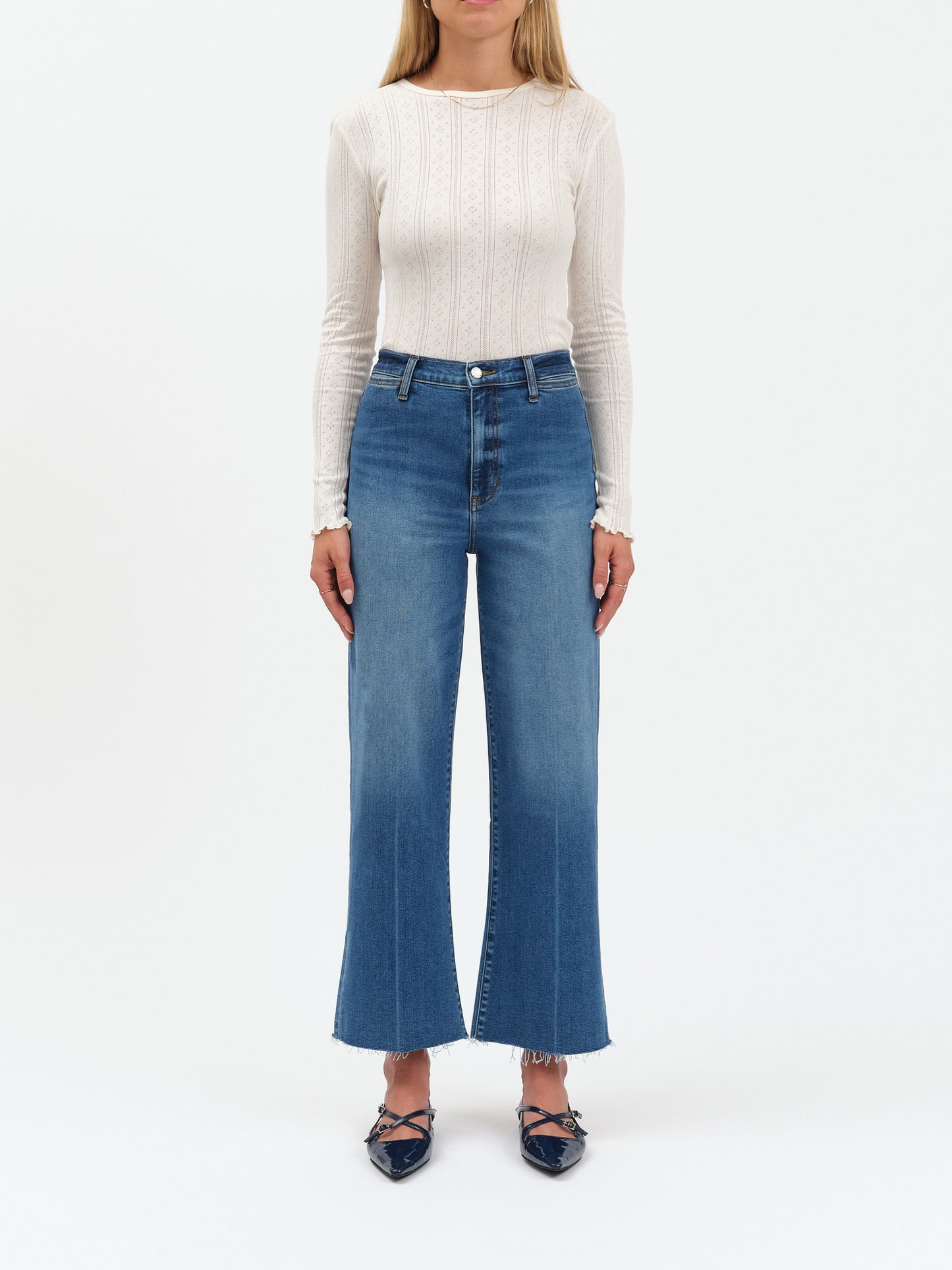 Pleaser in Indigo Wave