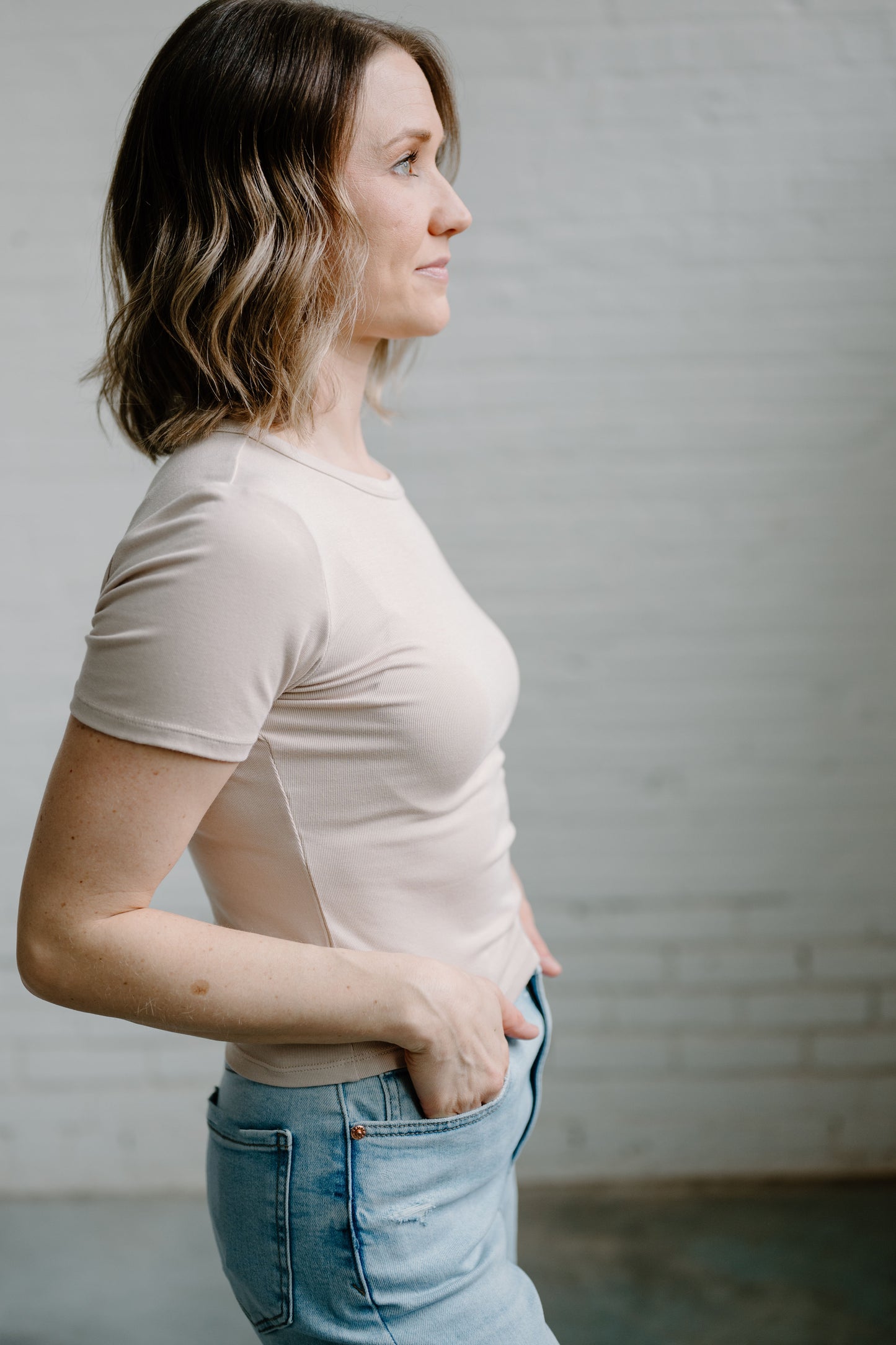 Second Skin Cropped Tee