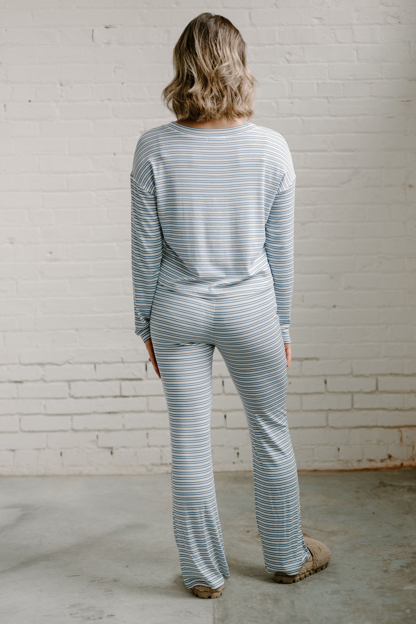 On The Coast Stripe Modal Pant