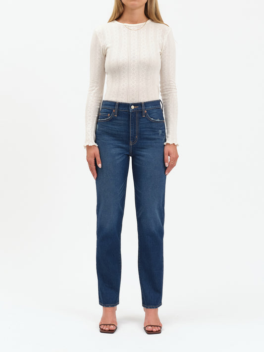 Smarty Pants High Rise in Vintage Ink