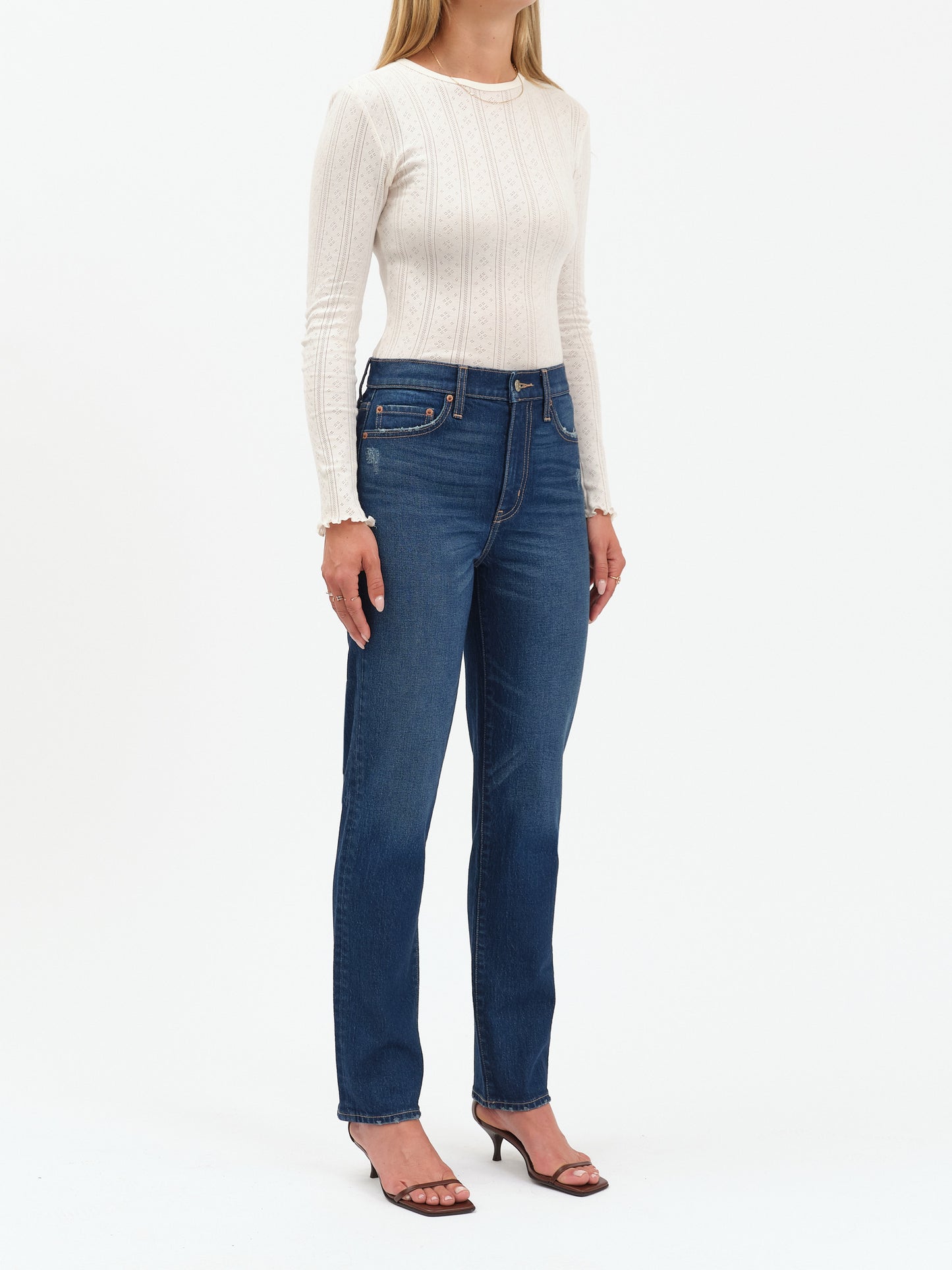 Smarty Pants High Rise in Vintage Ink