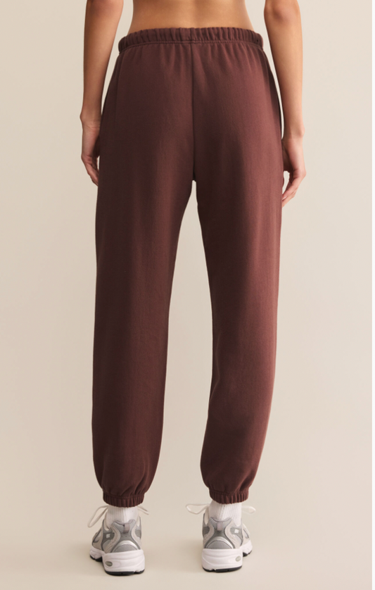 Stadium Cotton Jogger in Sandalwood