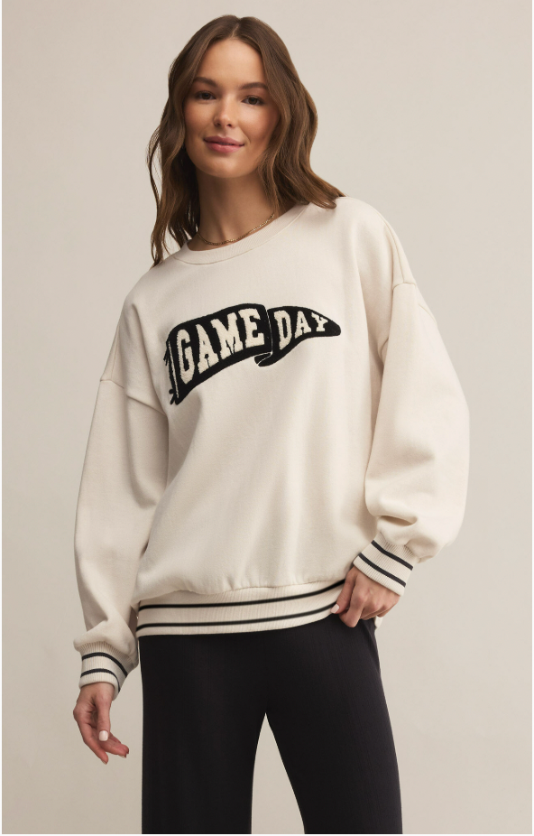 Oversized Let's Go Sweatshirt