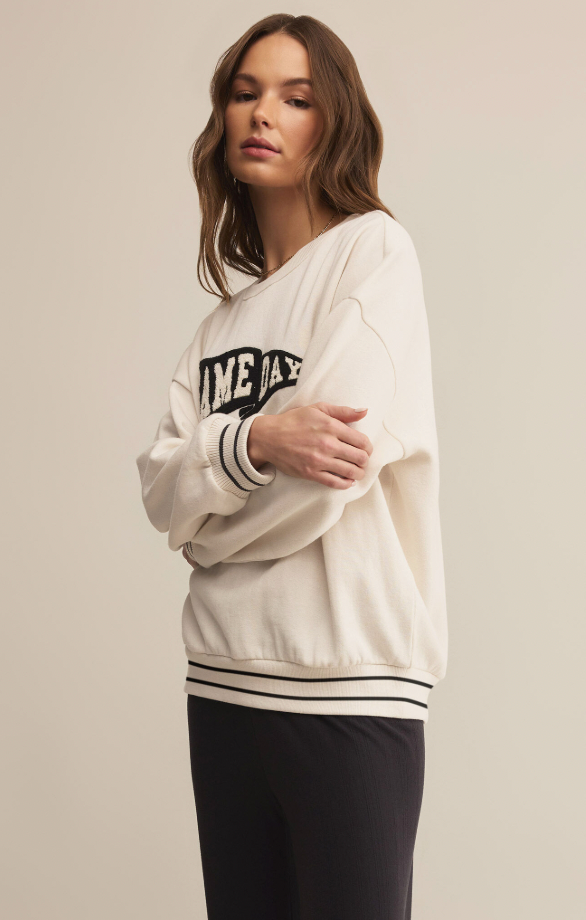 Oversized Let's Go Sweatshirt