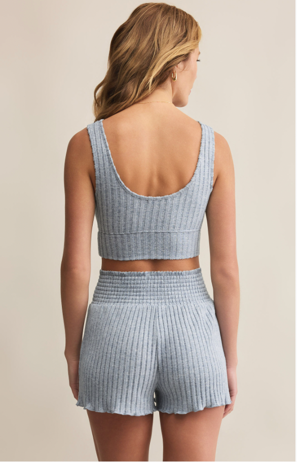 Zoe Rib Tank Bra