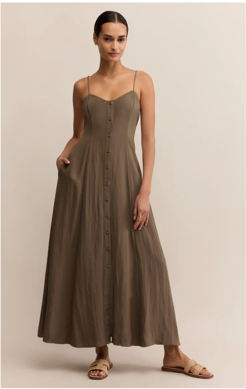 Angel Eyes Airy Midi Dress