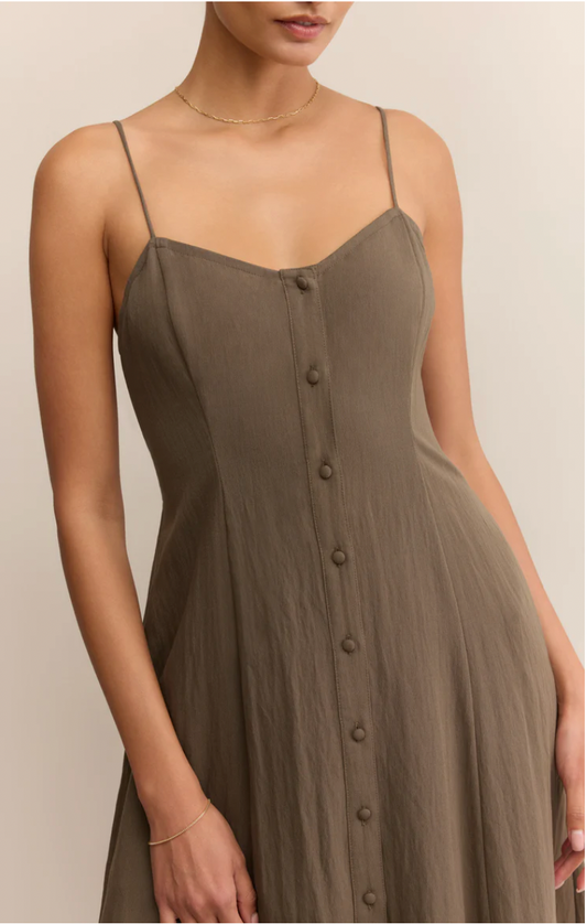 Angel Eyes Airy Midi Dress