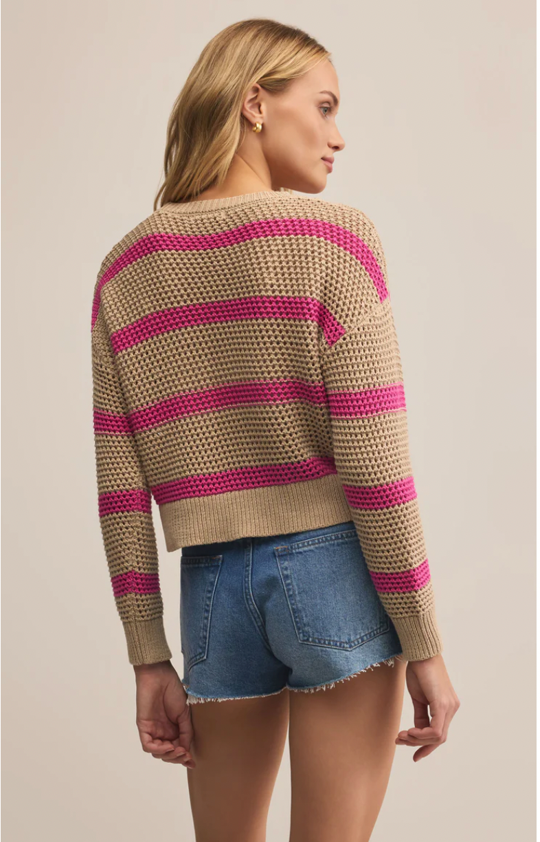Broadbeach Striped Sweater