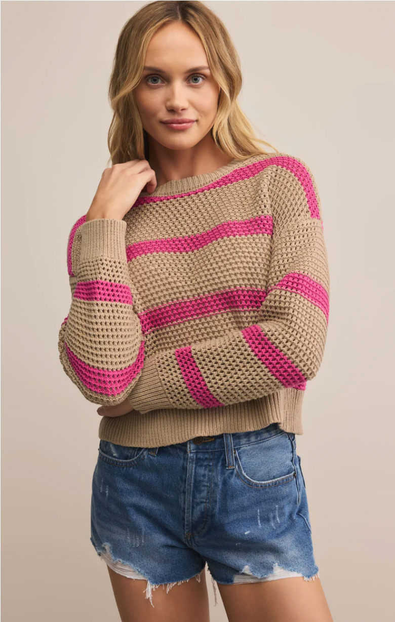 Broadbeach Striped Sweater