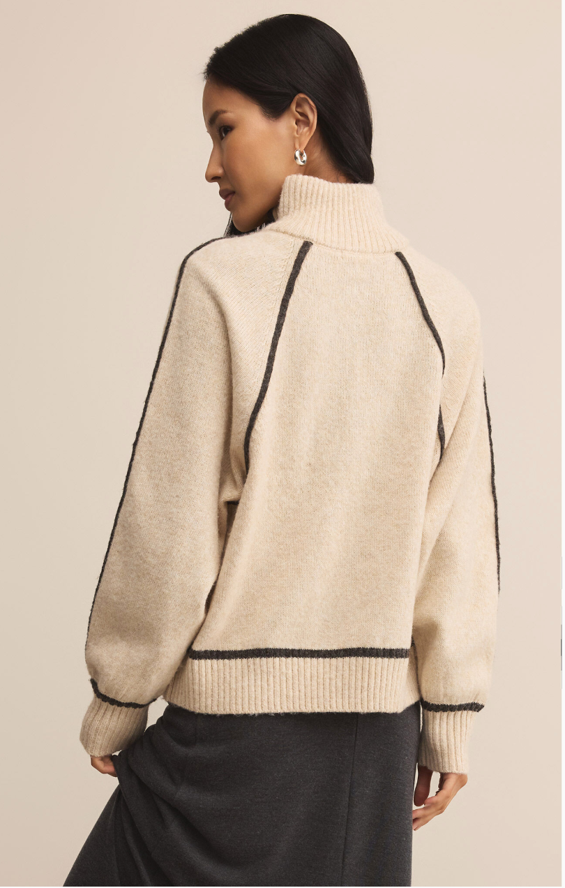 Alps Half Zip Sweater