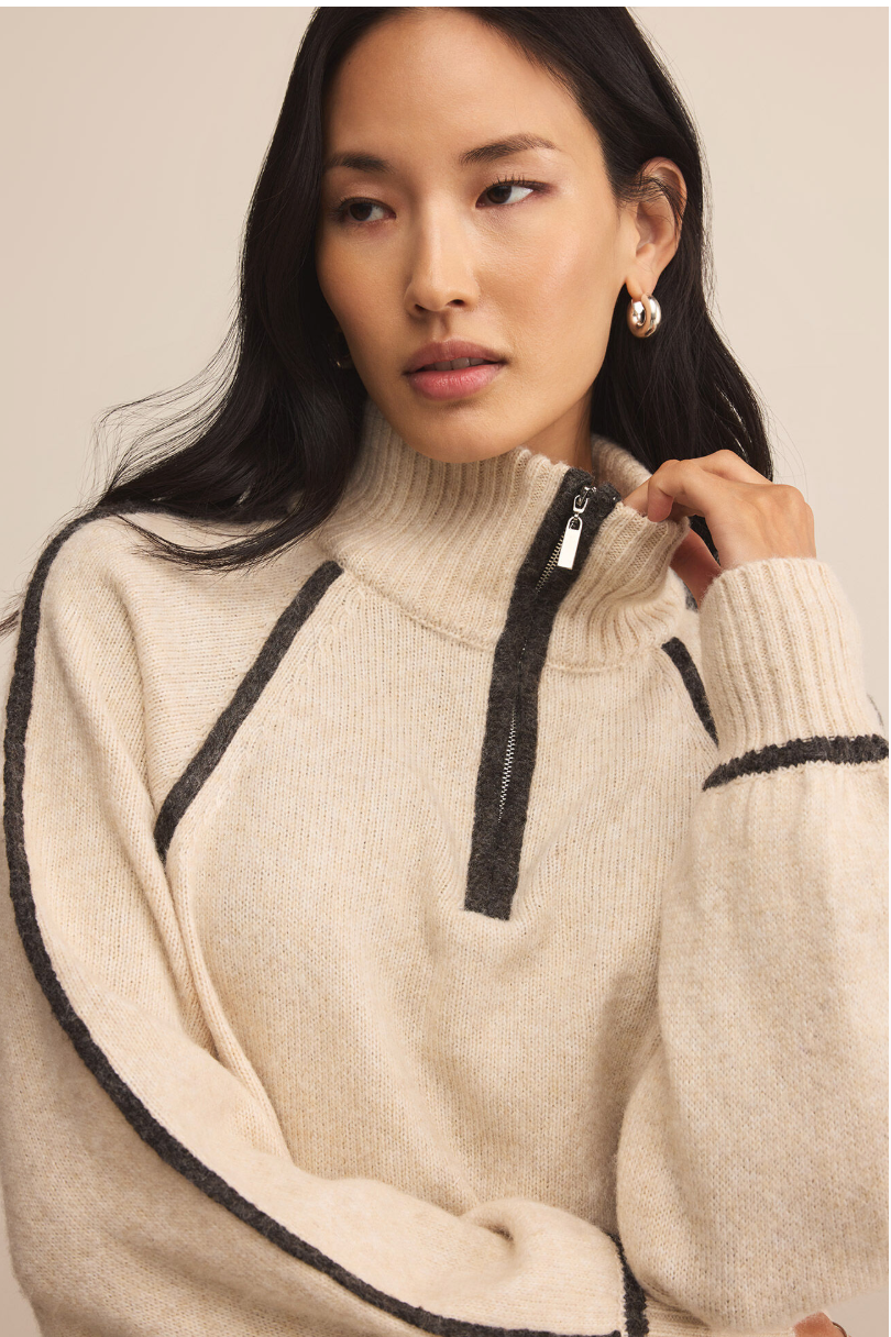 Alps Half Zip Sweater