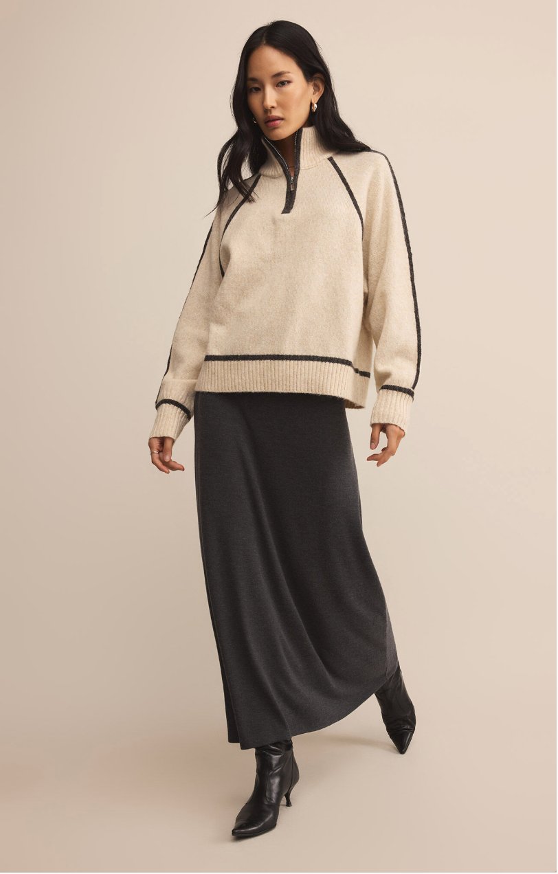Alps Half Zip Sweater