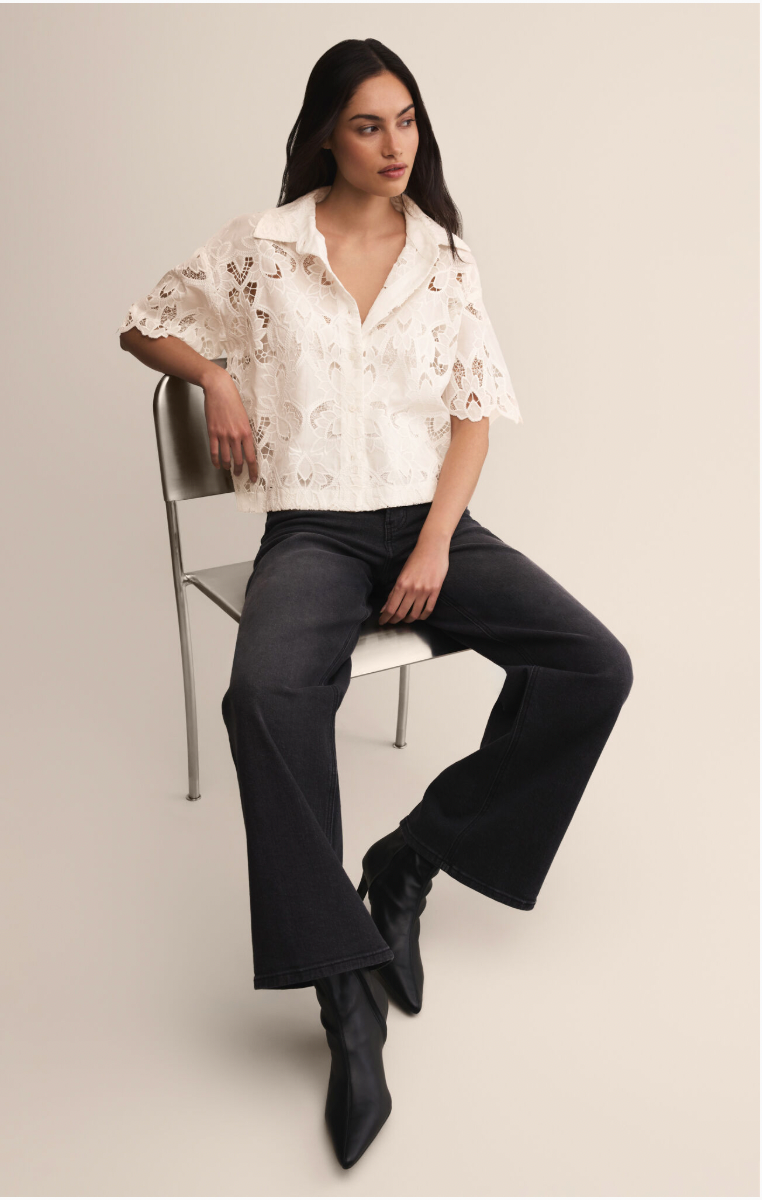 Midnight Lace Top