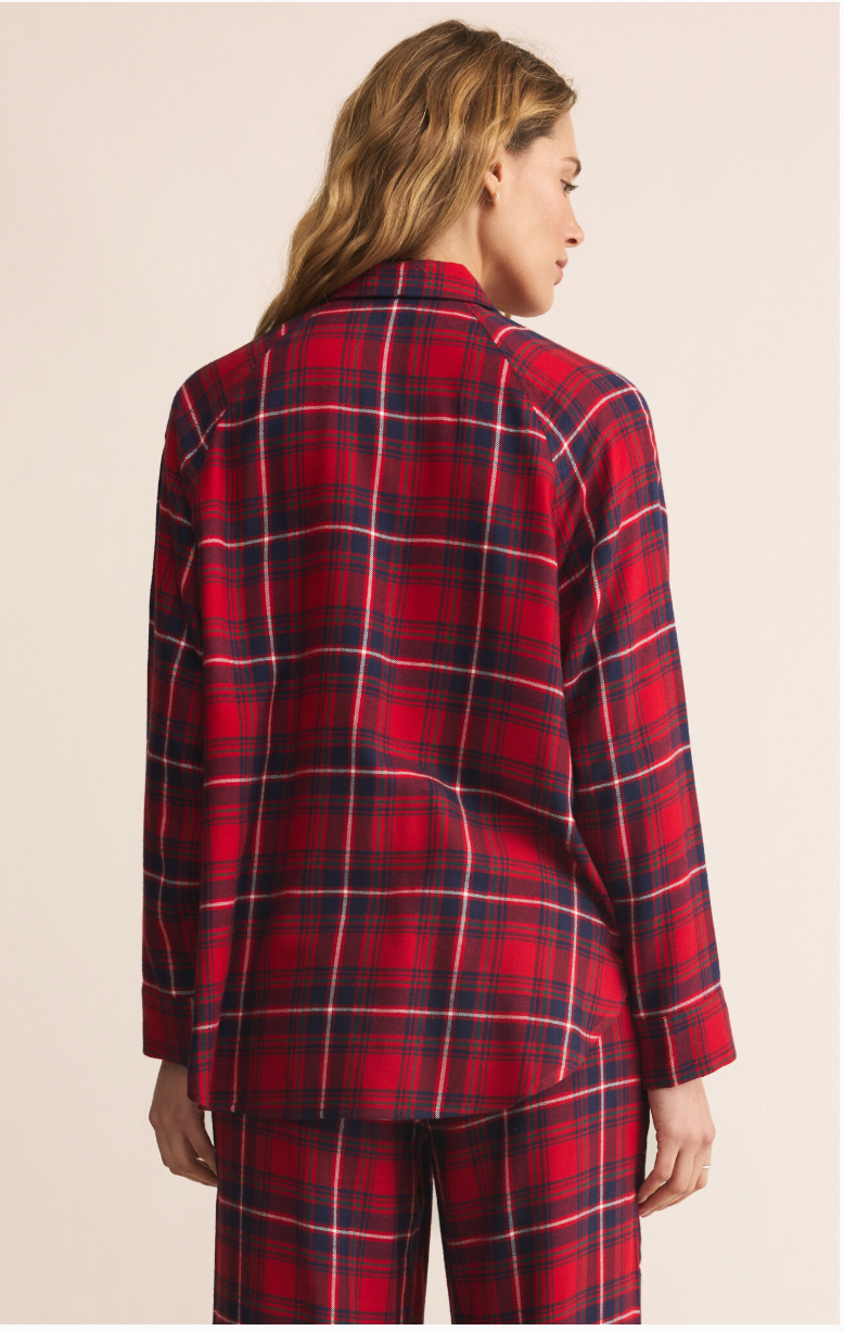 River Plaid Button Up