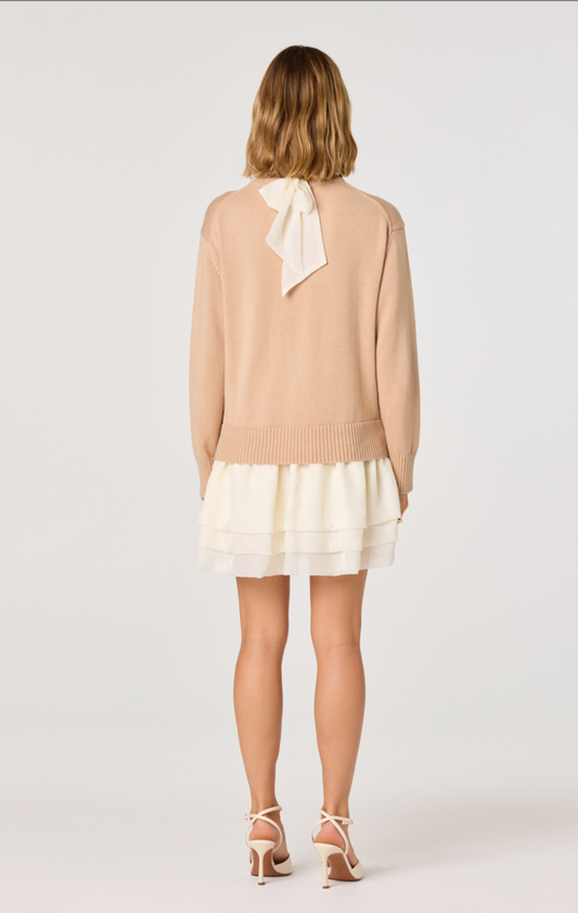 Kalyn Mixed Media Dress