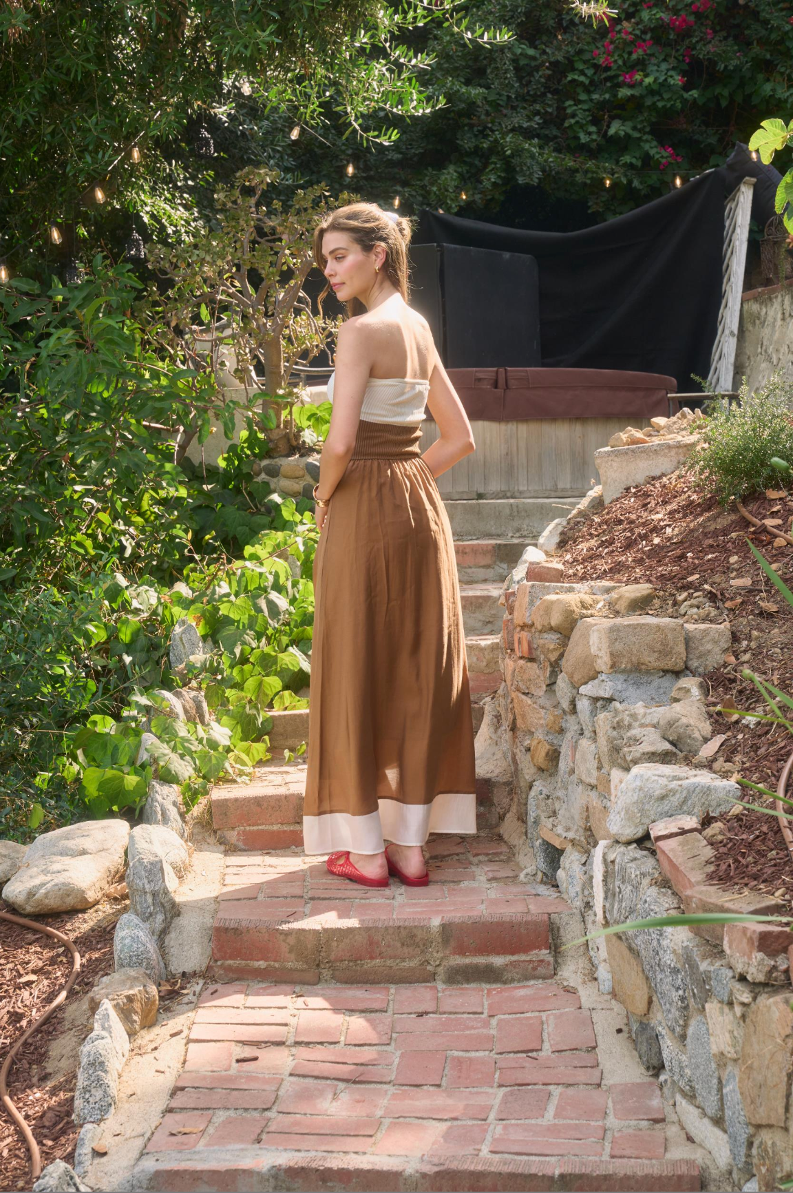 Hazel Dusk Midi Dress