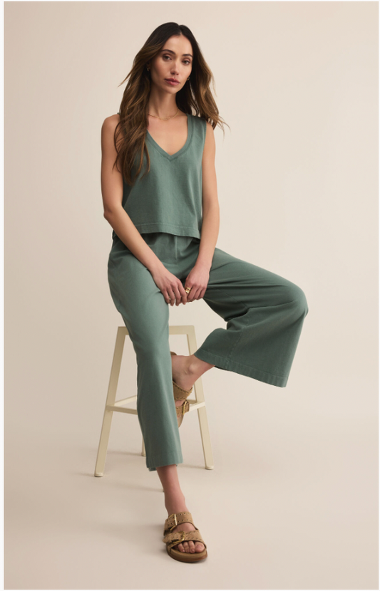 Scout Jersey Flare Pant - in back