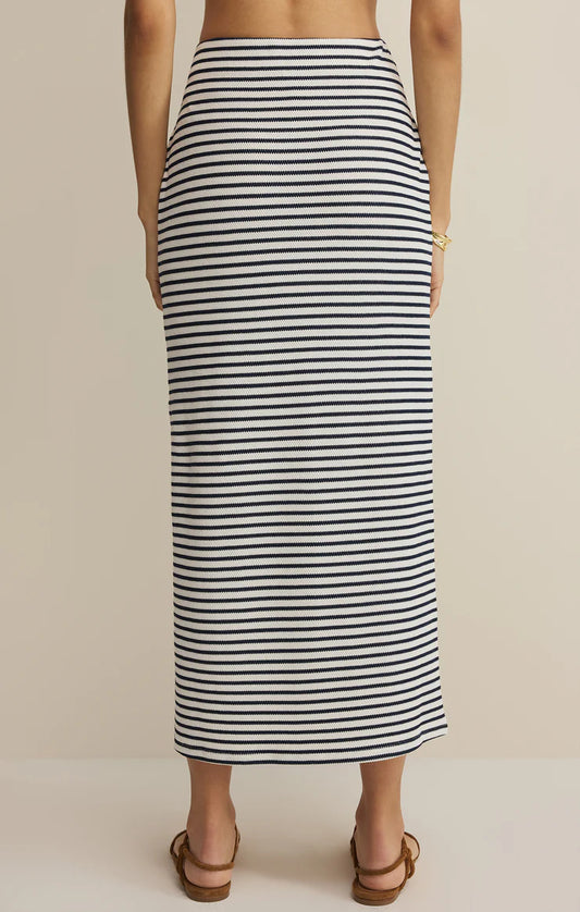 Z Supply Ainslie Stripe Midi Skirt