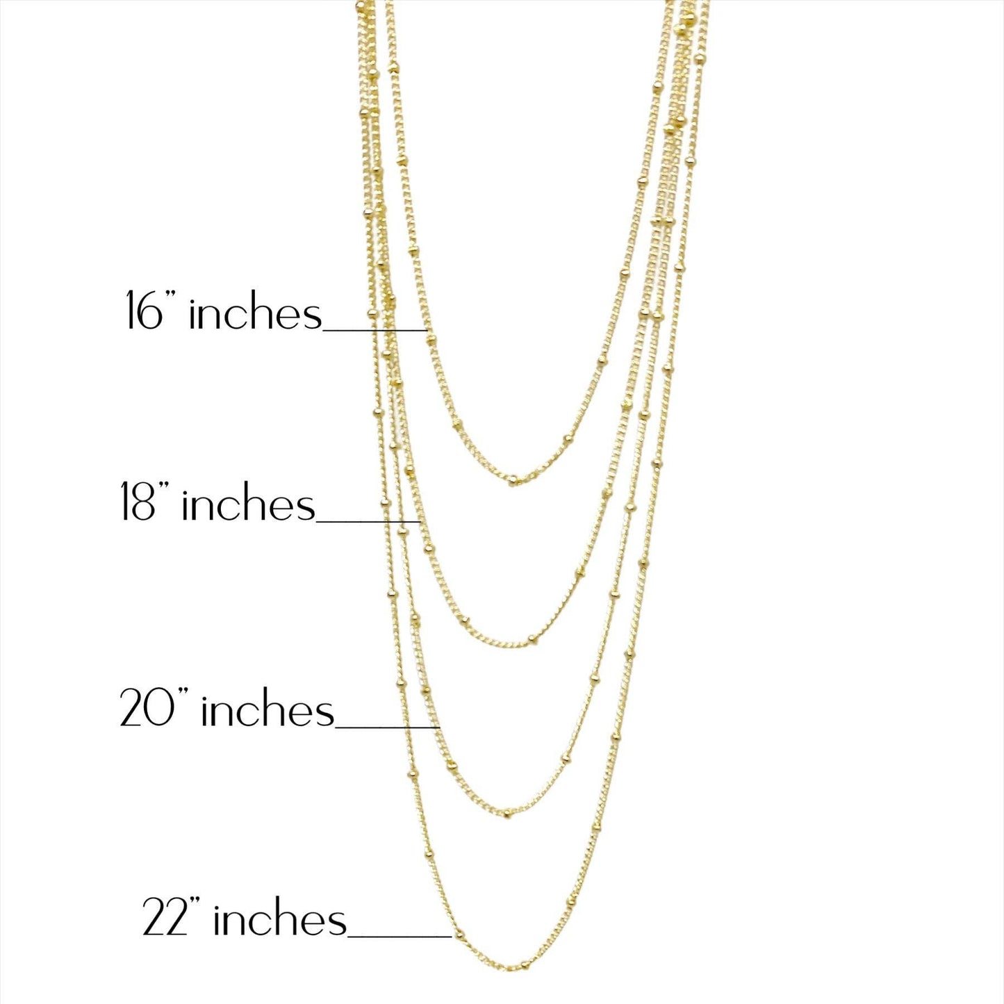 Satellite Chain Necklace