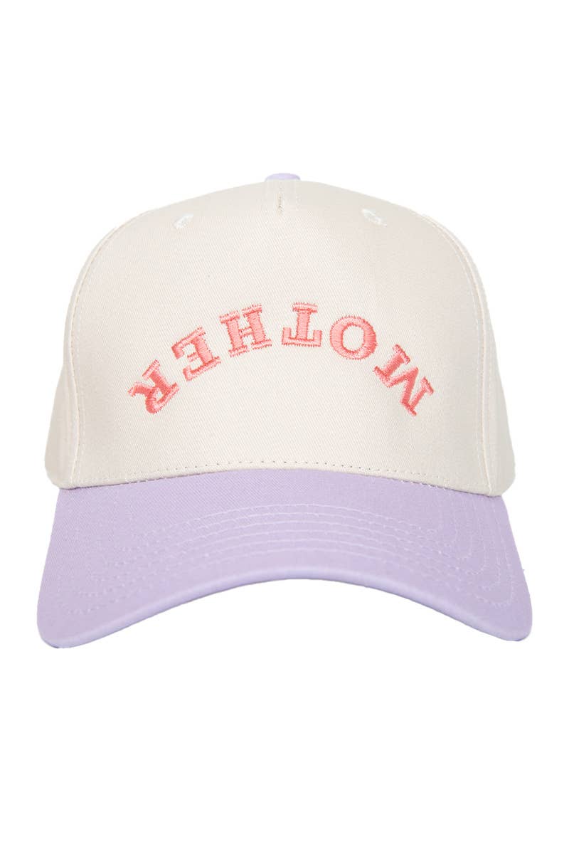 MOTHER Upside Down Two-Toned Vintage Hat