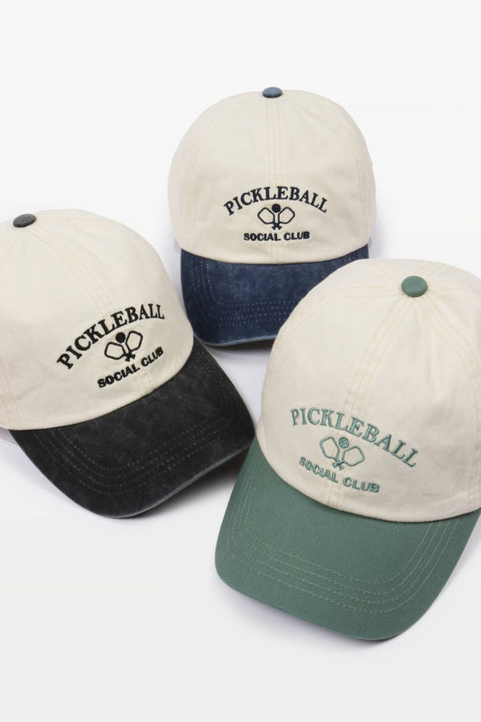 Pickleball Social Club Baseball Cap