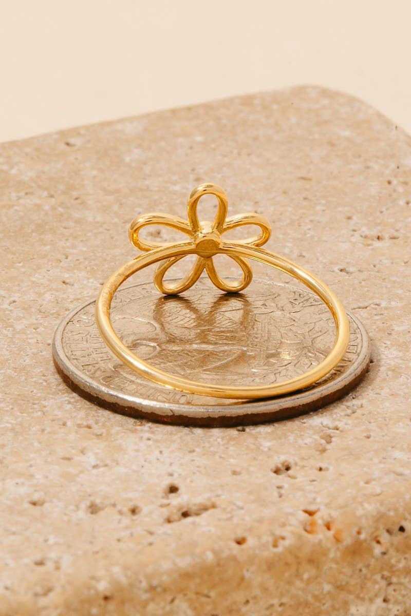 Dainty Flower Ring