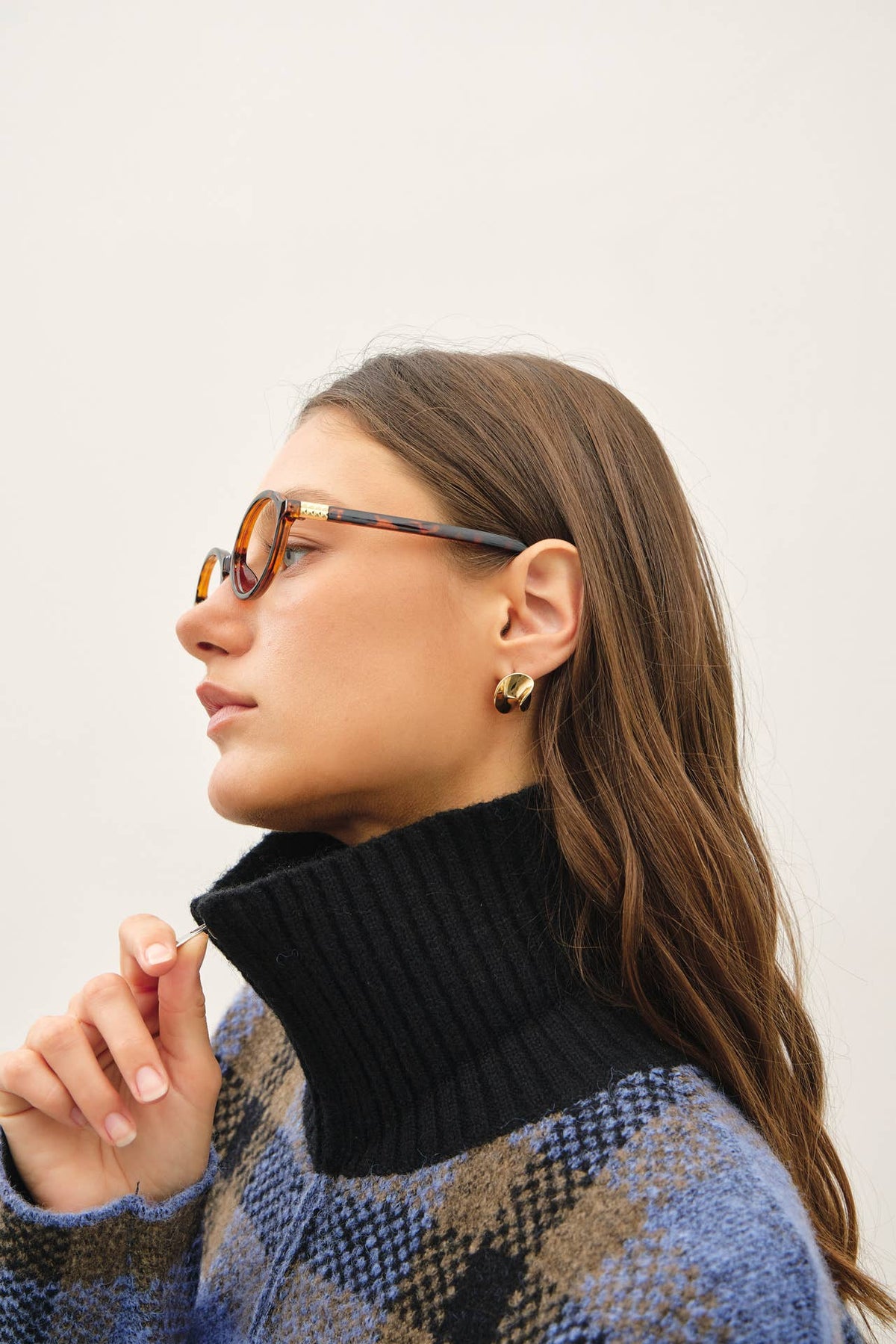 Cozy Check Zip Jacket