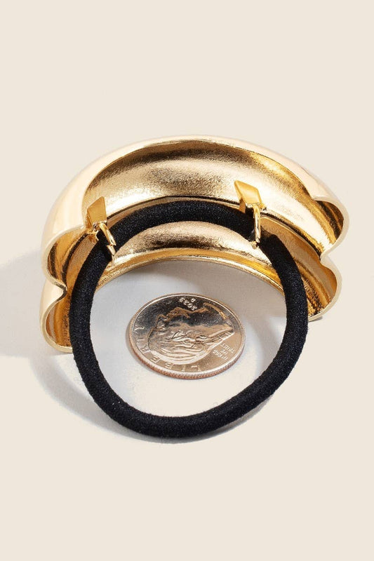 Wide Layered Cuff Hair Tie Set