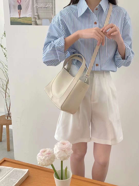 Medium Tote Crossbody Bag w/Cosmetic Pouch