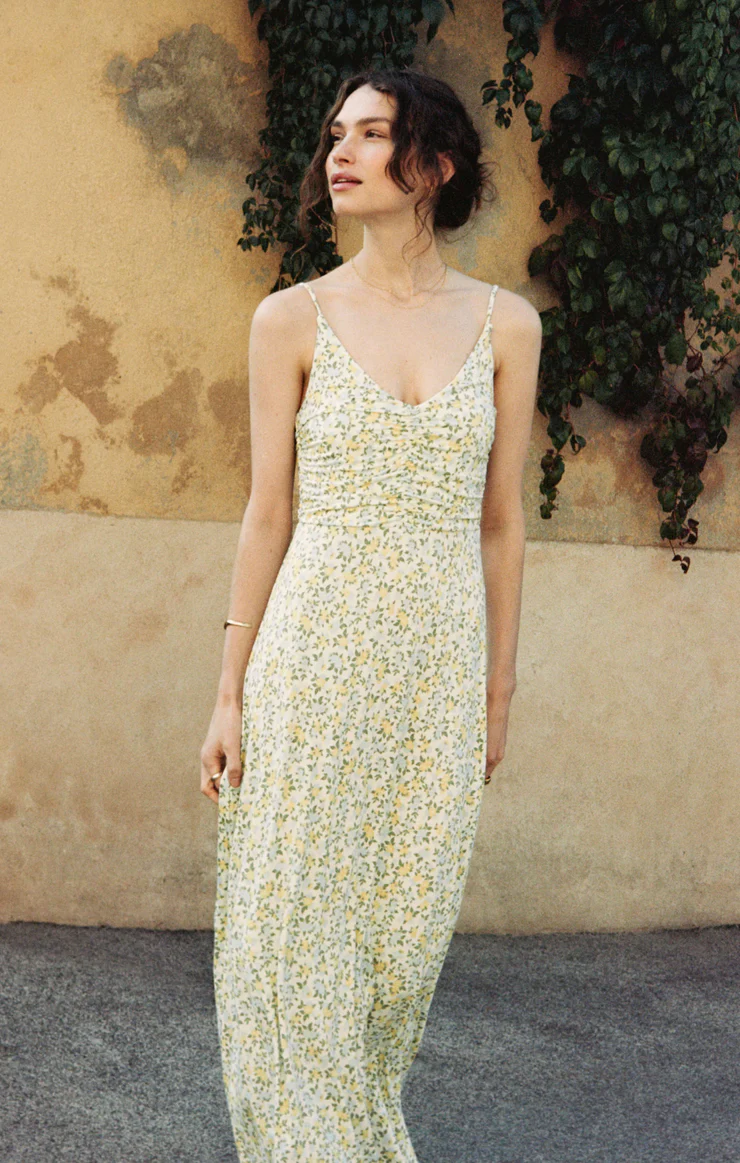 Faya Idra Ditsy Maxi Dress