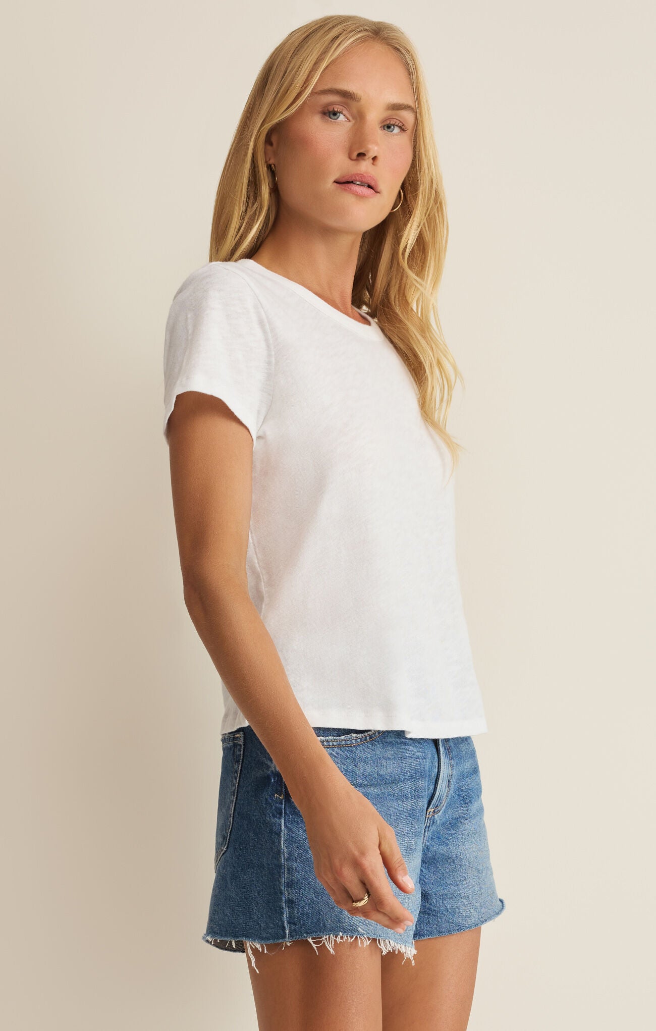 Z Supply Junie Slub Tee Shirt