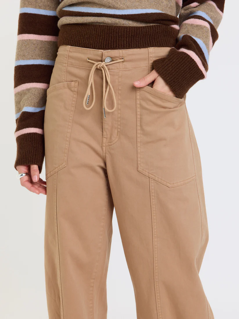DAZE Villa Pant Drawstring Barrel Pant