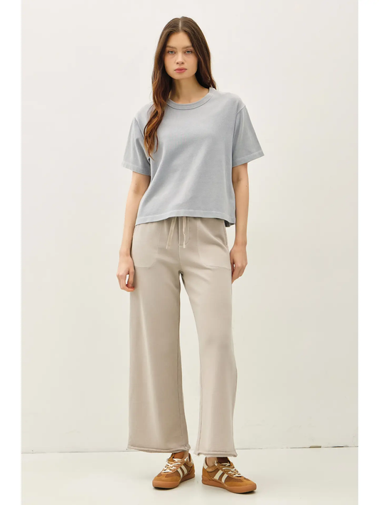 Crewneck Cropped Tee