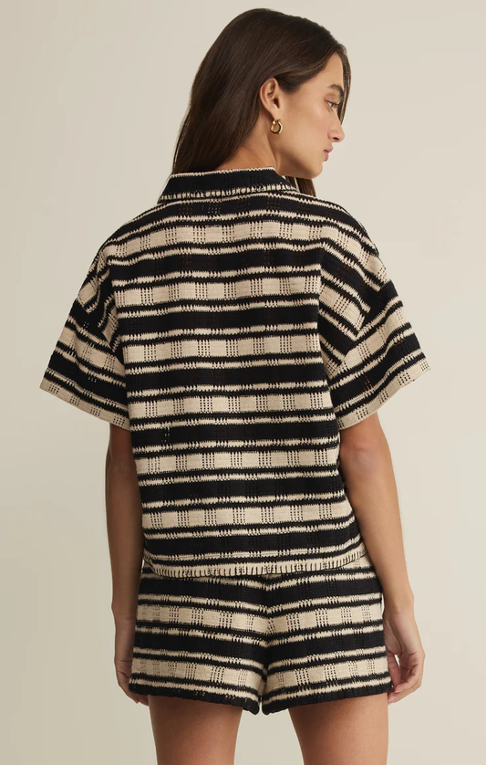 Z Supply Monaco Stripe Button Up