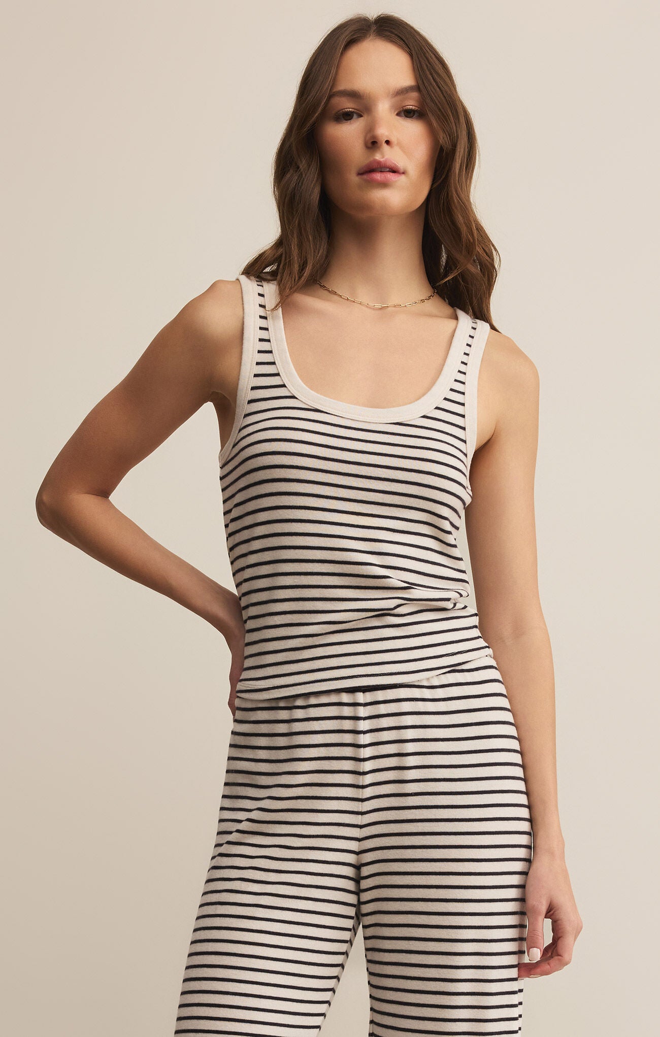 Luxe Stripe Tank