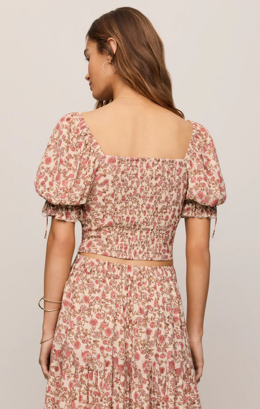 Z Supply Moira Floral Top