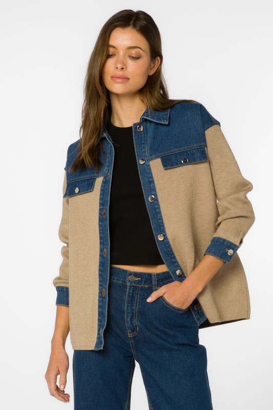 Gertie Long Sleeve Shacket