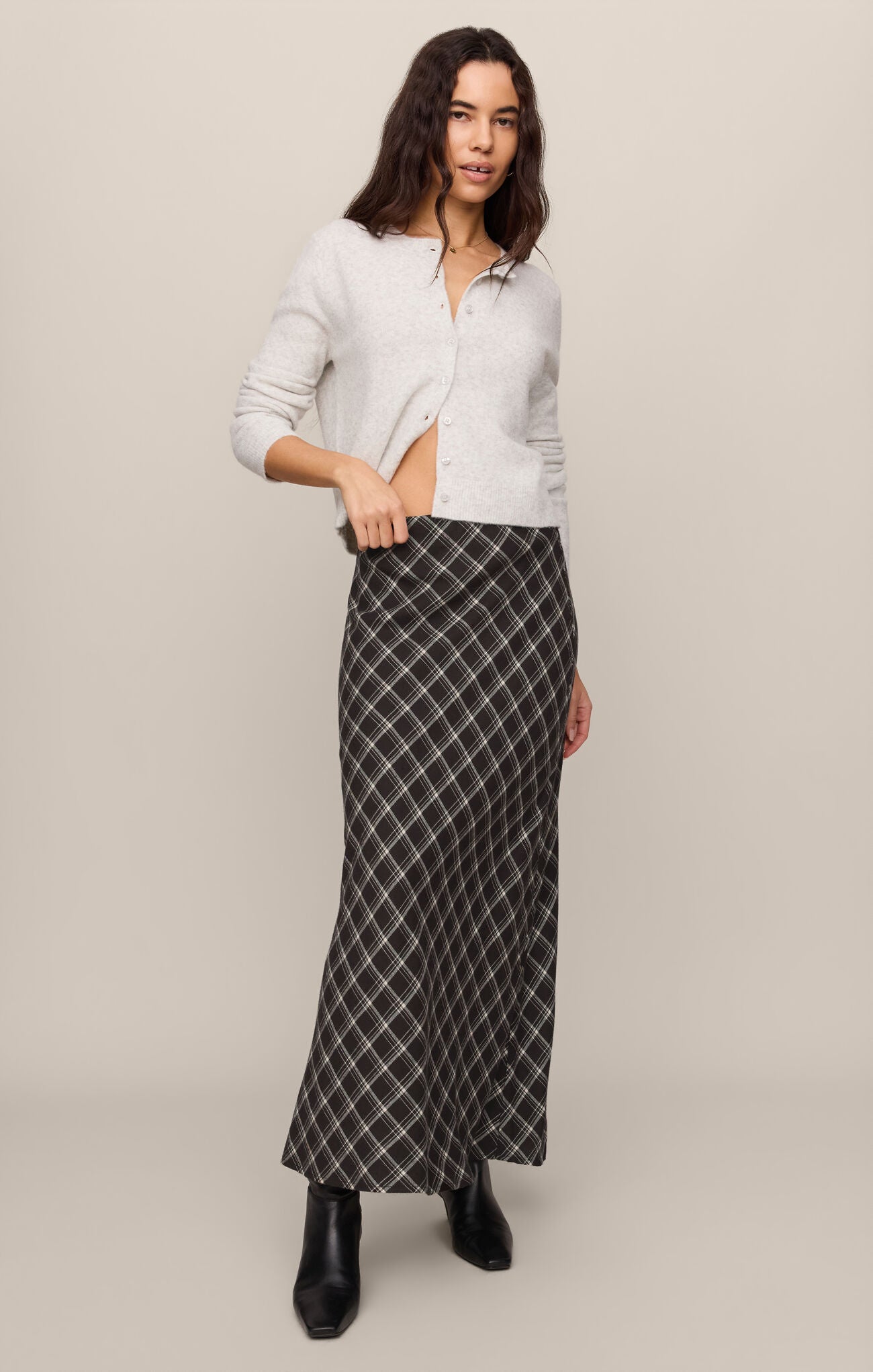 Z Supply Europa Plaid Skirt