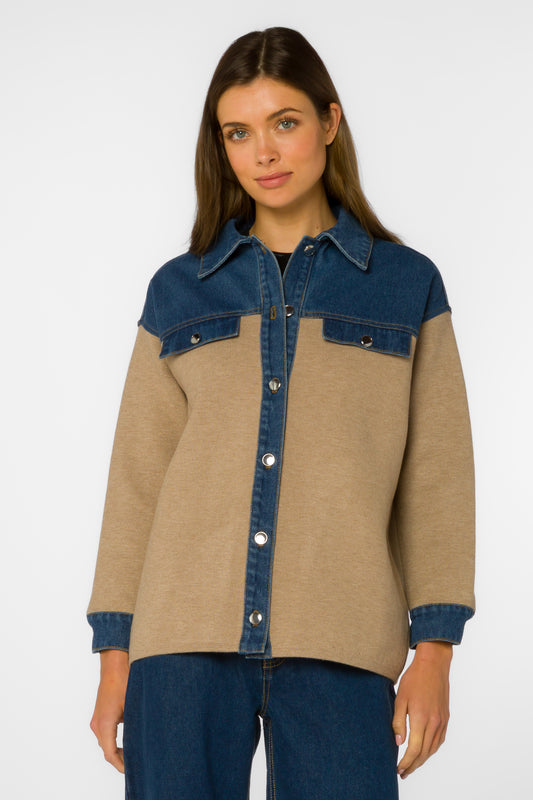 Gertie Long Sleeve Shacket